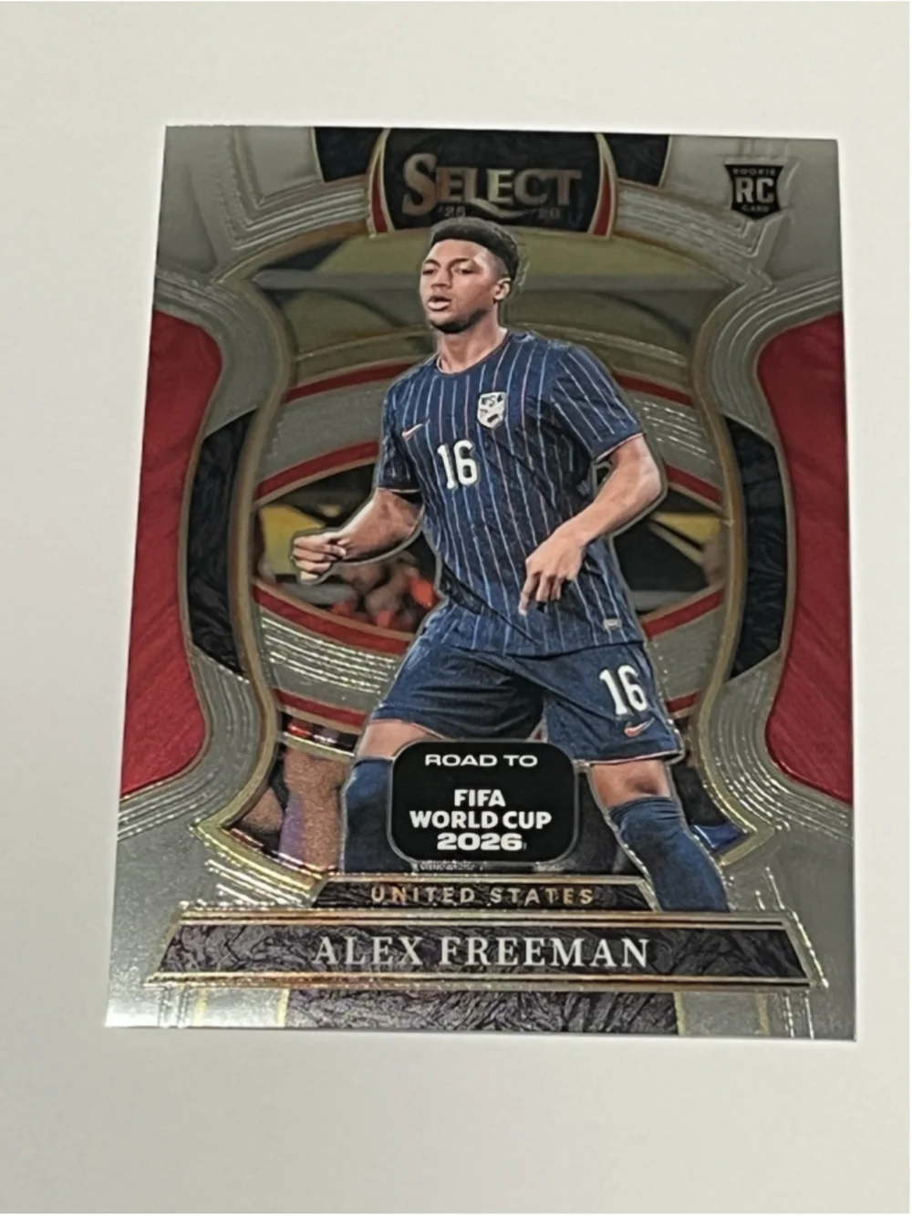Panini Select 2026 World To FIFA World Cup Alex Freeman RC #82